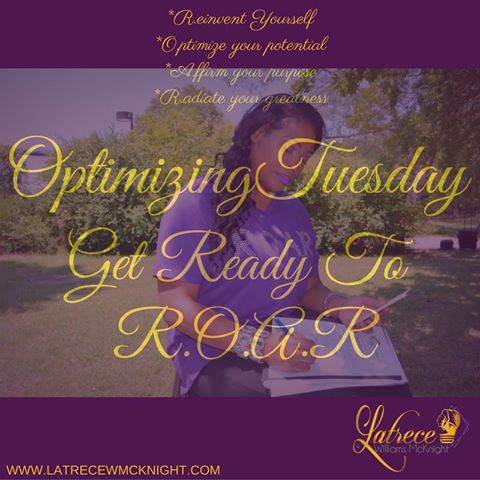 Tuesday’s Tip for OPTIMIZING on your Potential